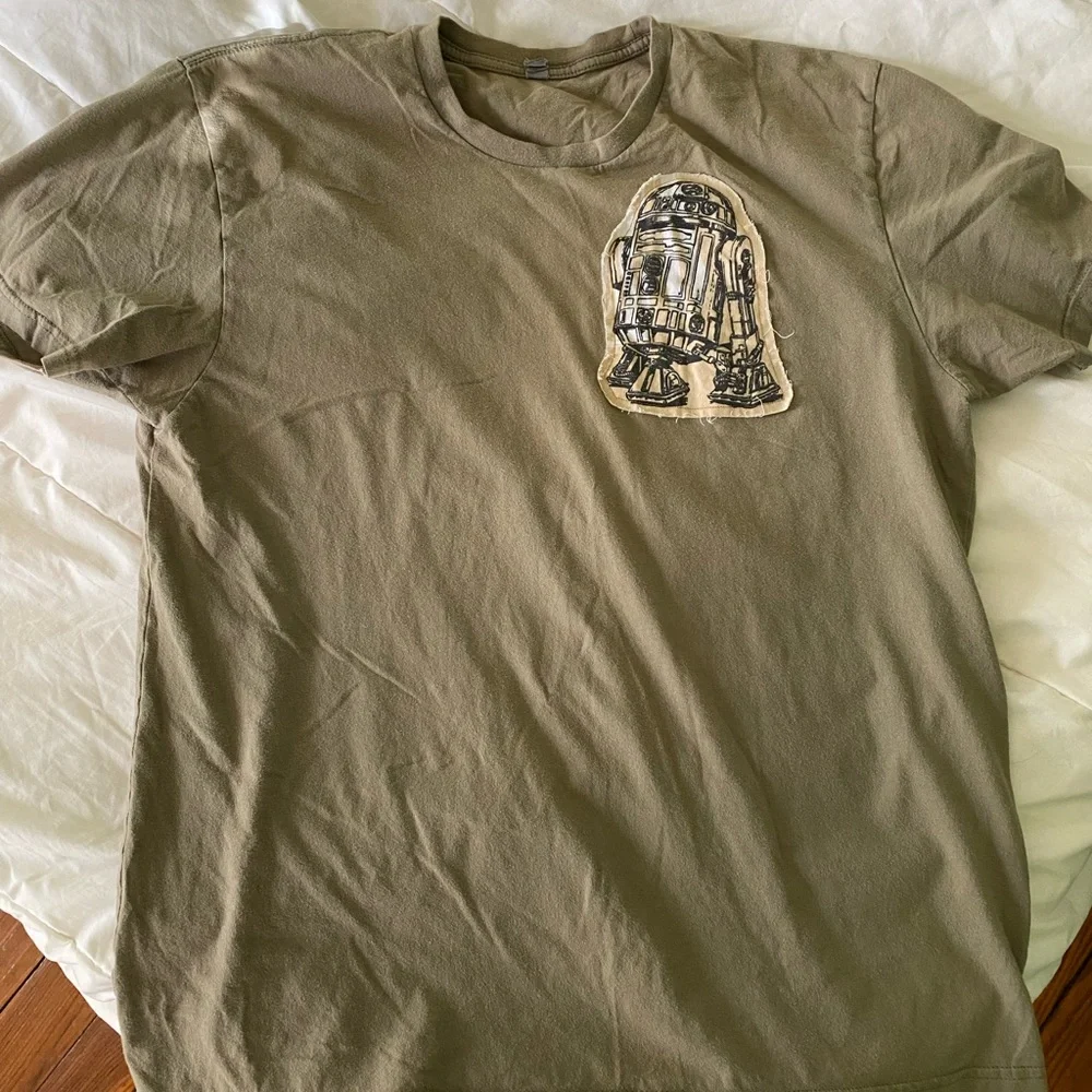 Star Wars R2-D2 Patch T-Shirt - Picture 4 of 5